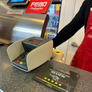Google review bordje Febo